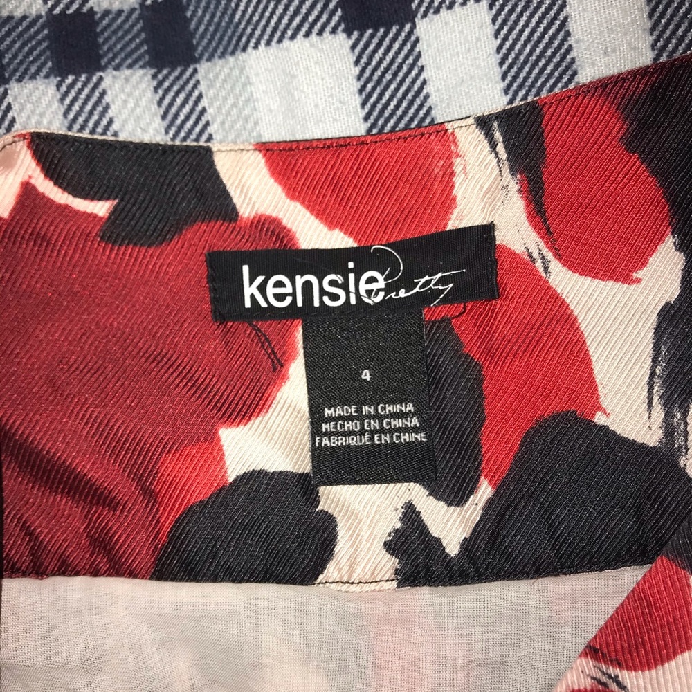 MACYS FLORAL ABSTRACT SKIRT - Picture 2 of 4